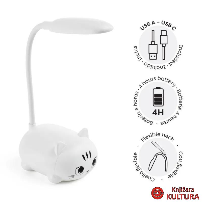 LED LAMPA WHITE B2F 