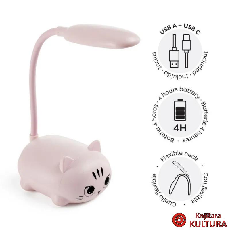 LED LAMPA PINK B2F 