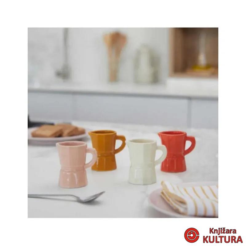 ŠOLJE ZA KAFU SET ,Moka Caramel,assorted colours 