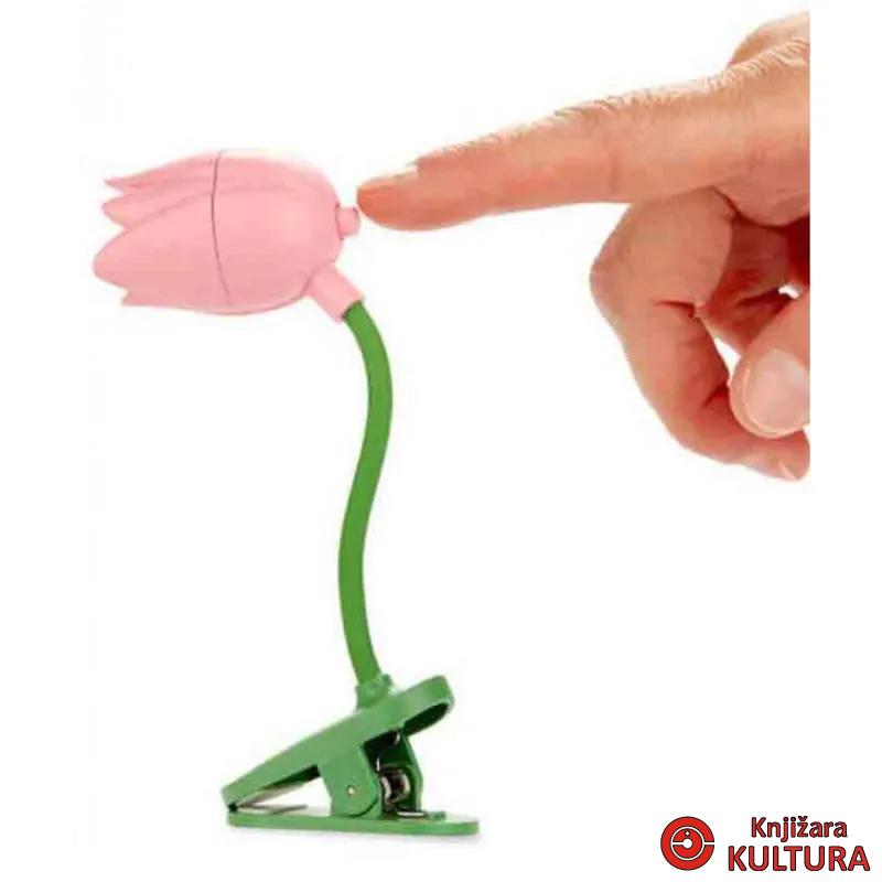 LAMPA ZA CITANJE,Tulip,pink,plastic 