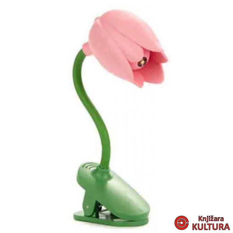 LAMPA ZA CITANJE,Tulip,pink,plastic 
