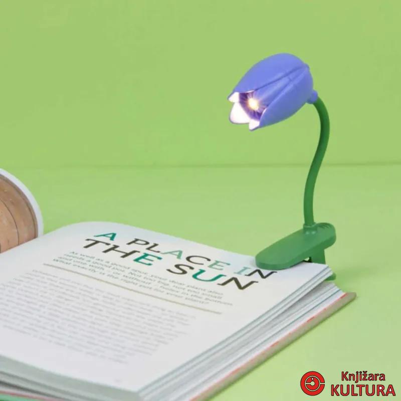 LAMPA ZA CITANJE,Tulip,lilac,plastic 