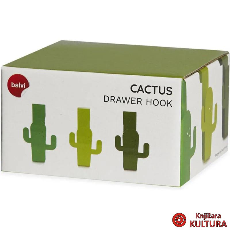 VJEŠALICE SET,Cactus,x3,metal 