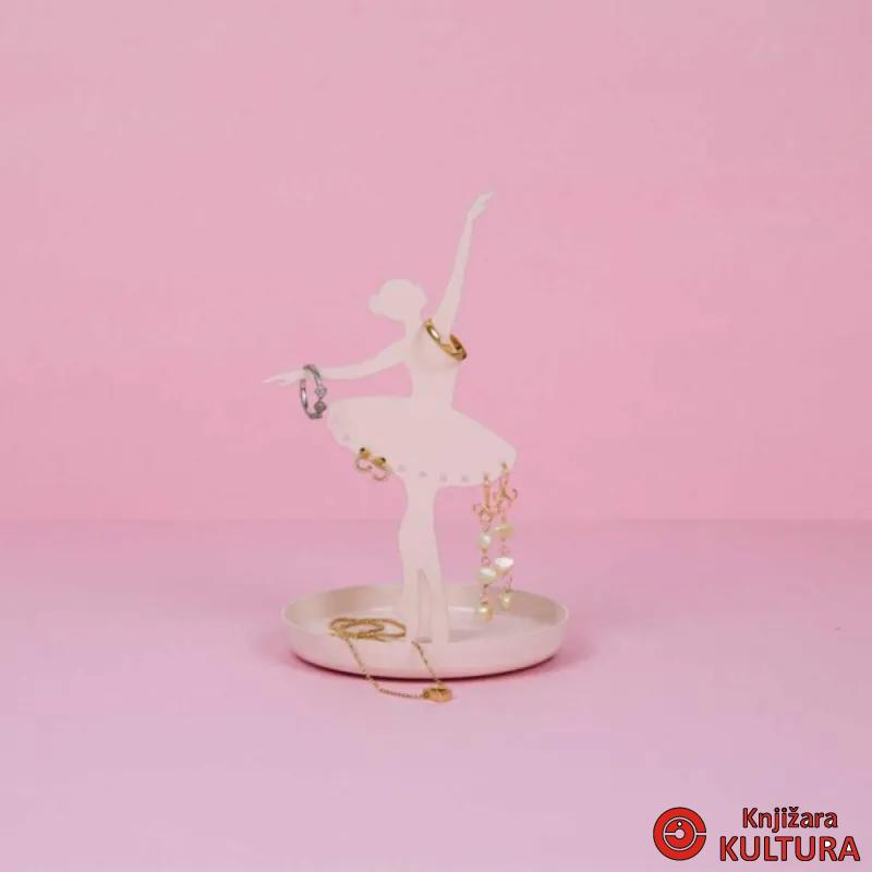 STALAK ZA NAKIT,Ballerina,pink,metal 