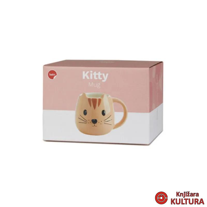ŠOLJA,Kitty,orange,400 ml 