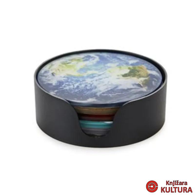 PODMETACI,Planets,x6,glass,holder 