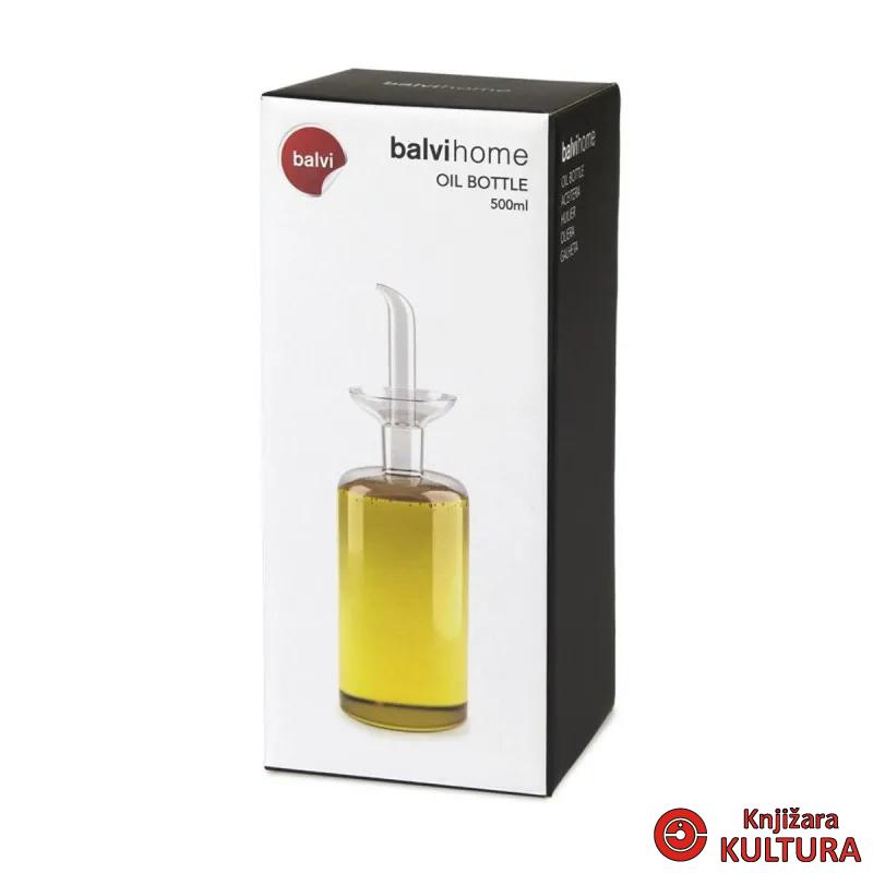 BOCA ZA ULJE,Basics,500ml,cilindric,borosilicate 