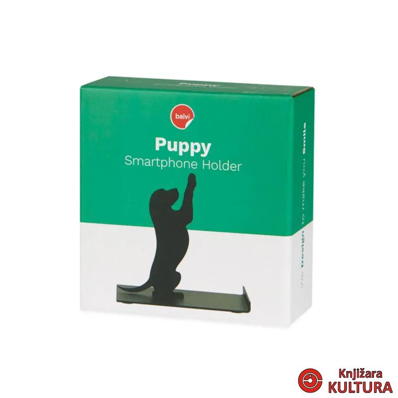 STALAK ZA TELEFON,Puppy,black,metal 