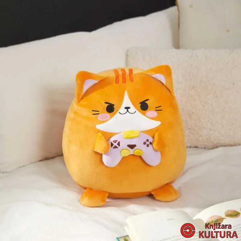 JASTUK,Fluffy Kawaii Gamer,orange,polyester 