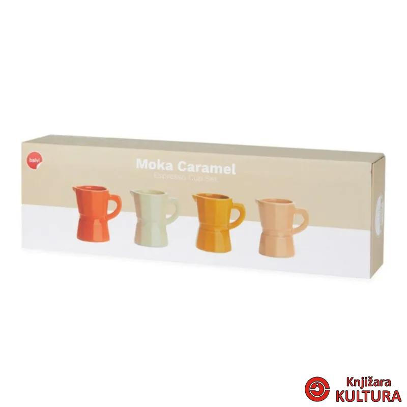 ŠOLJE ZA KAFU SET, Moka Caramel,assorted colours 