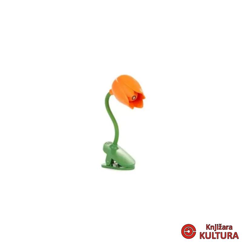 LAMPA ZA CITANJE,Tulip,orange,plastic 