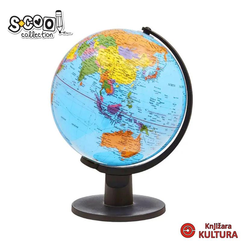GLOBUS 32CM PVC WITH LIGHT 