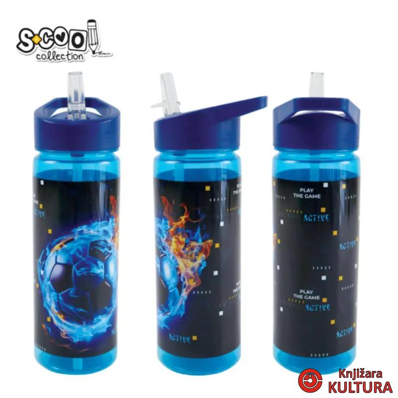BOCA ZA VODU S-COOL FOOTBALL BLUE SC3107 
