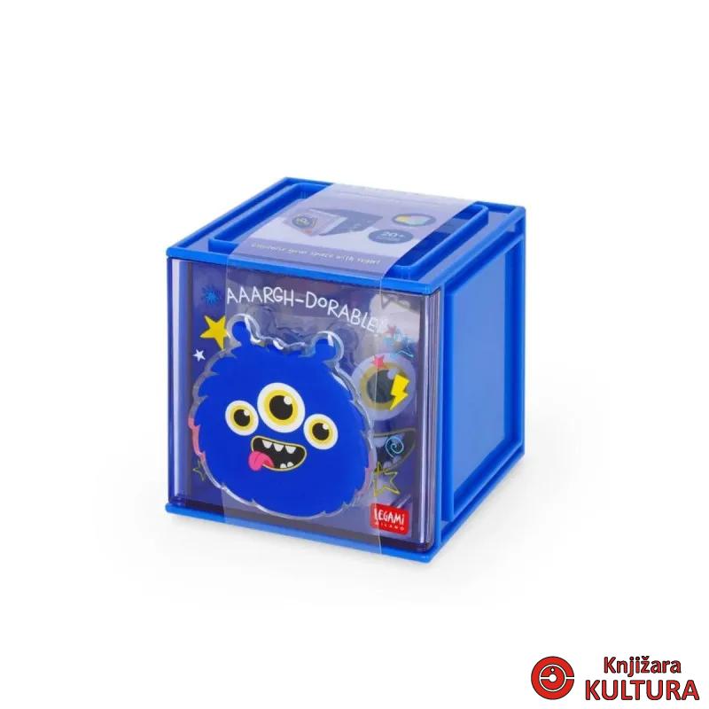 STOLNI ORGANIZER - CUTIE CUBE - MONSTER 
