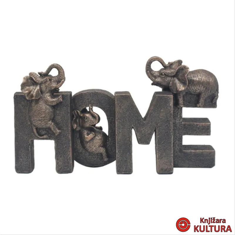 DEKORACIJA ELEPHANT HOME LP75080 