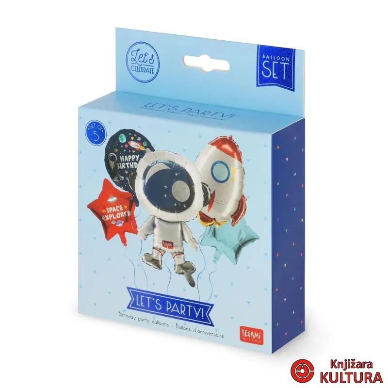 BALONI PARTY 5/1 LET'S PARTY  SPACE 