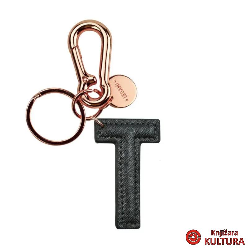 PRIVJESAK ZA KLJUČEVE MY INITIAL BLACK T 