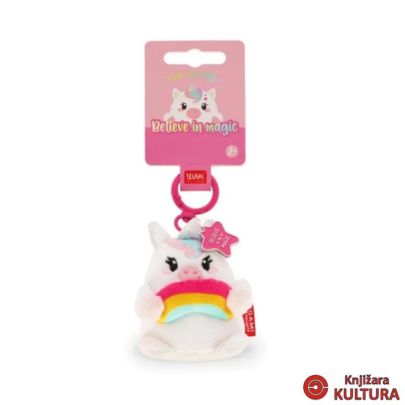 PRIVJESAK ZA KLJULČEVE PLIŠ TINY UNICORN 