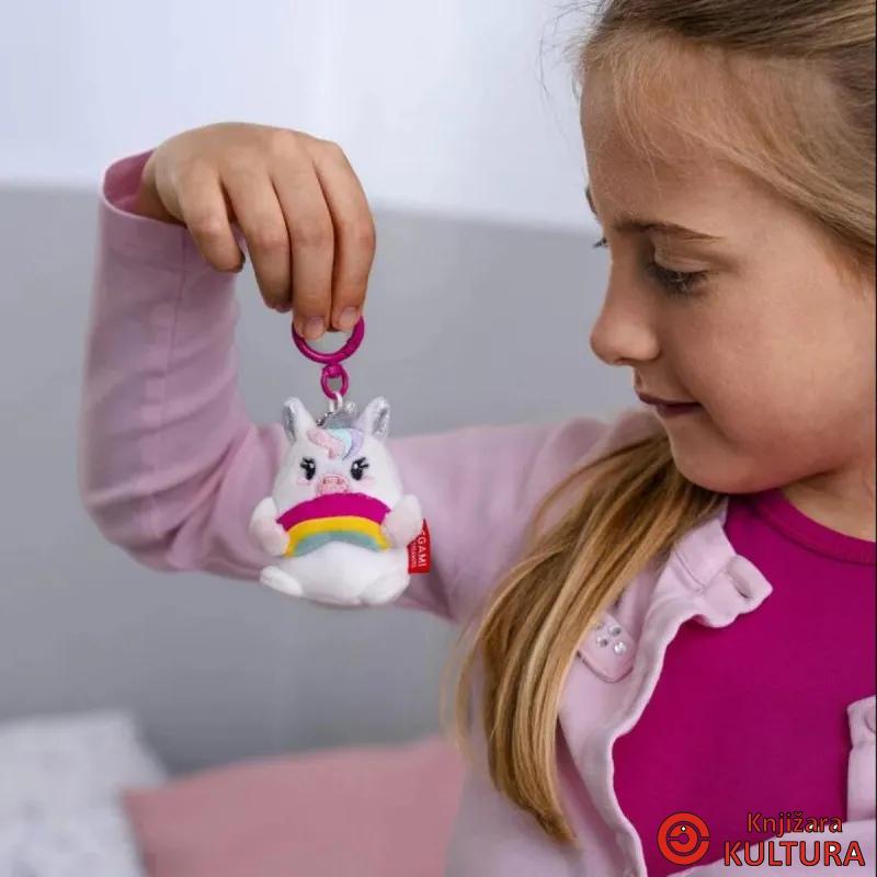 PRIVJESAK ZA KLJULČEVE PLIŠ TINY UNICORN 