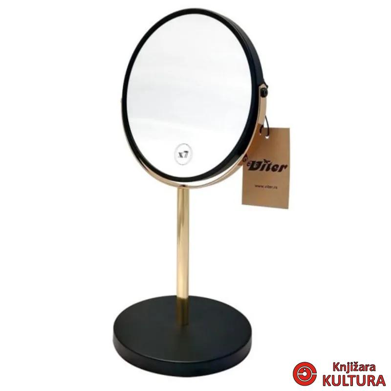 OGLEDALO STONO BLACK ELEGANCE 7X J782 