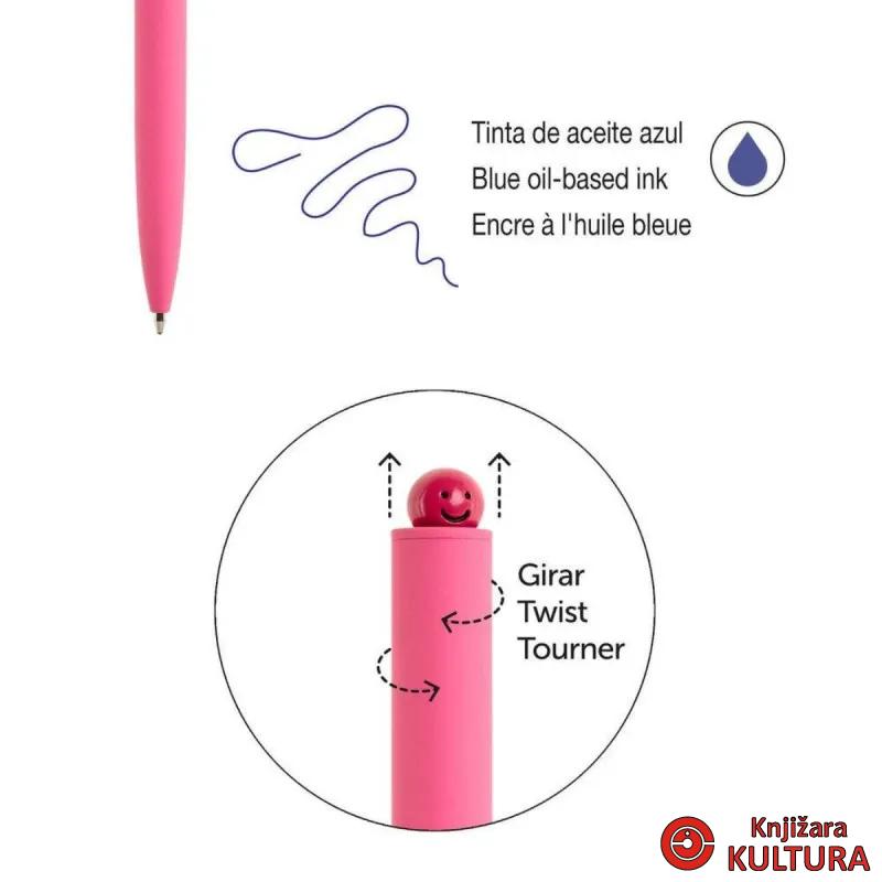 HEMIJSKA OLOVKA SMILE PINKMR12057 