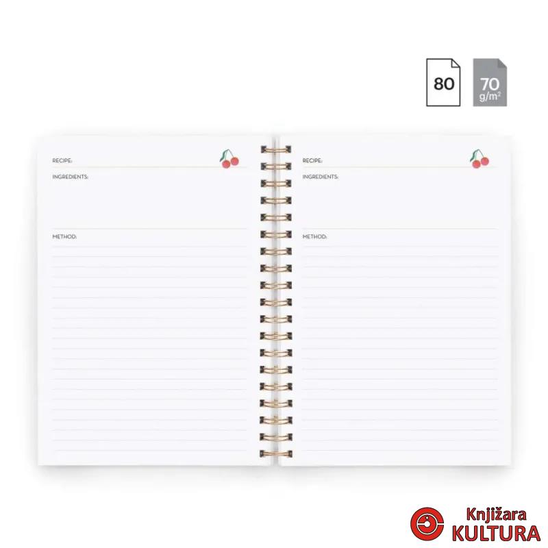 NOTES A5 RECEPTI MR8265 