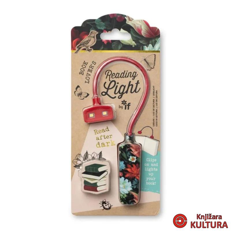 LAMPA ZA ČITANJE DARK FLORAL 