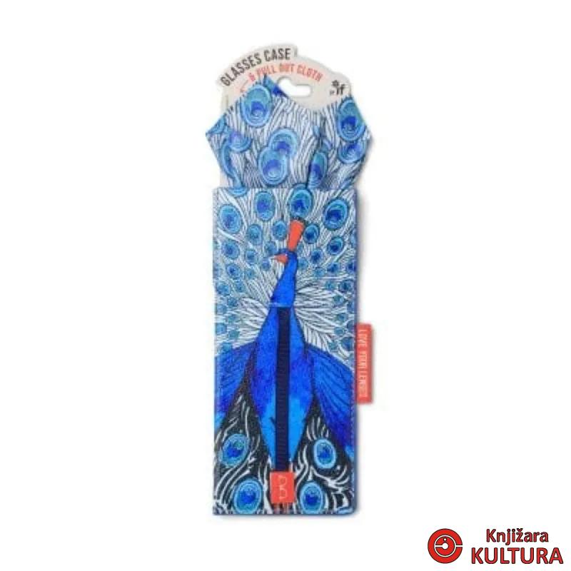 FUTROLA ZA NAOČALE LOVE YOUR LENSES-PEACKOCK 