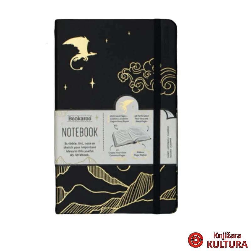 NOTES BOOKAROO A5 JOURNAL- DRAGON 