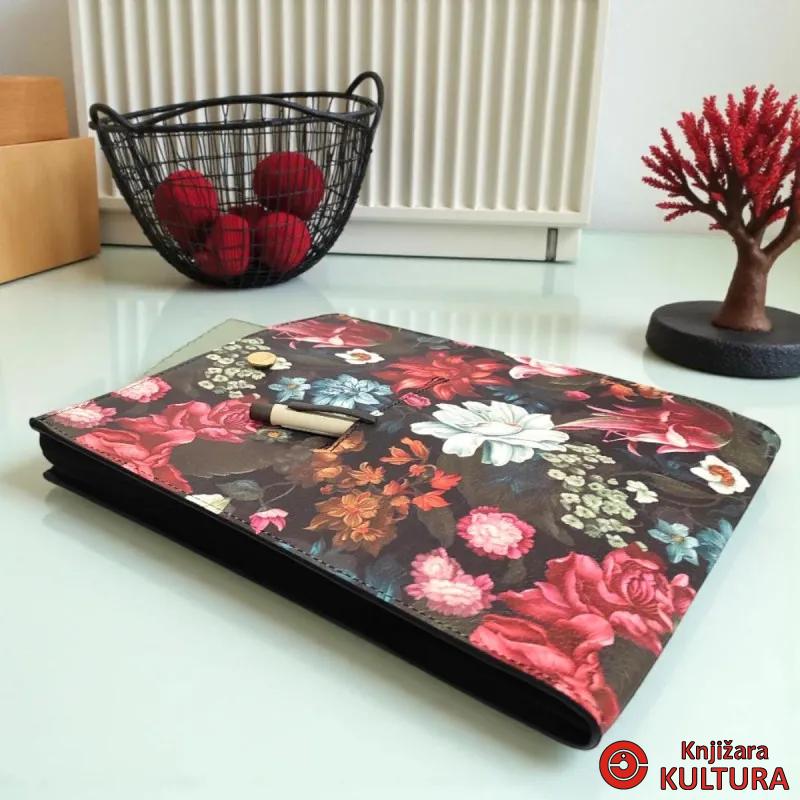 TORBICA ZA KNJIGU BOOKAROO BOOKS- DARK FLORAL 