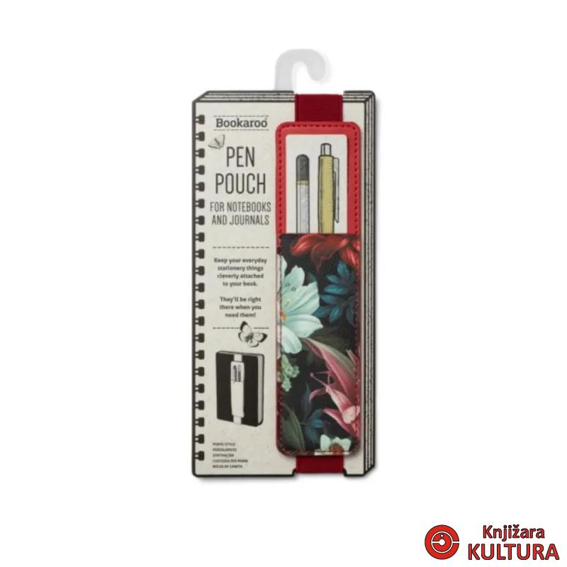 FUTROLA ZA OLOVKU BOOKAROO- DARK FLORAL 