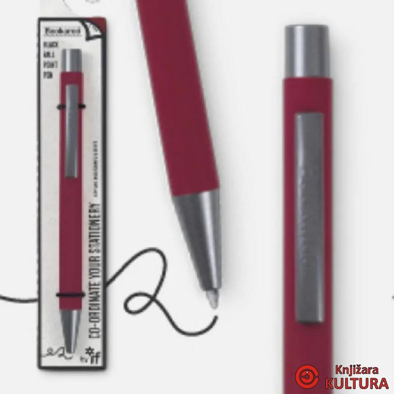 HEMIJSKA OLOVKA BOOKAROO PEN- DARK RED 