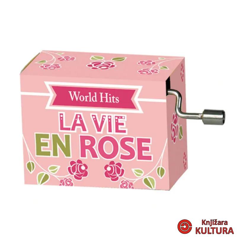 MUZIČKA KUTIJA La vie en rose, World-Hit, french 