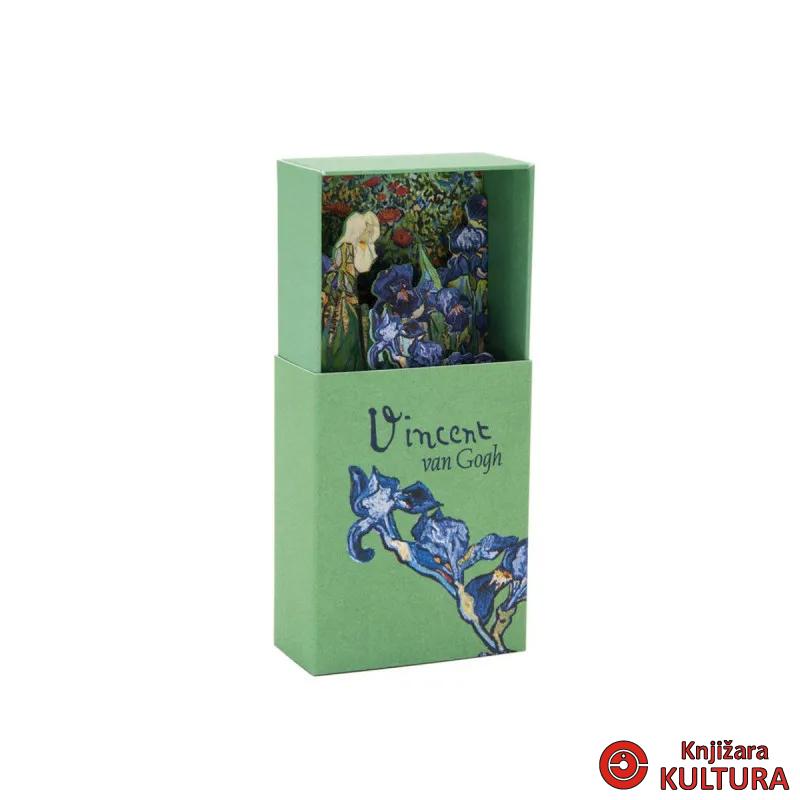 KUTIJA MINI van Gogh, Irises, metal 