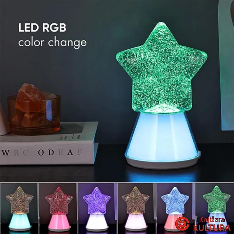 LAMPA GLITTER STAR 