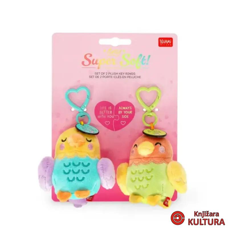 PRIVJESCI ZA KLJUČEVE PLIŠ 2/1 LOVE BIRDS 