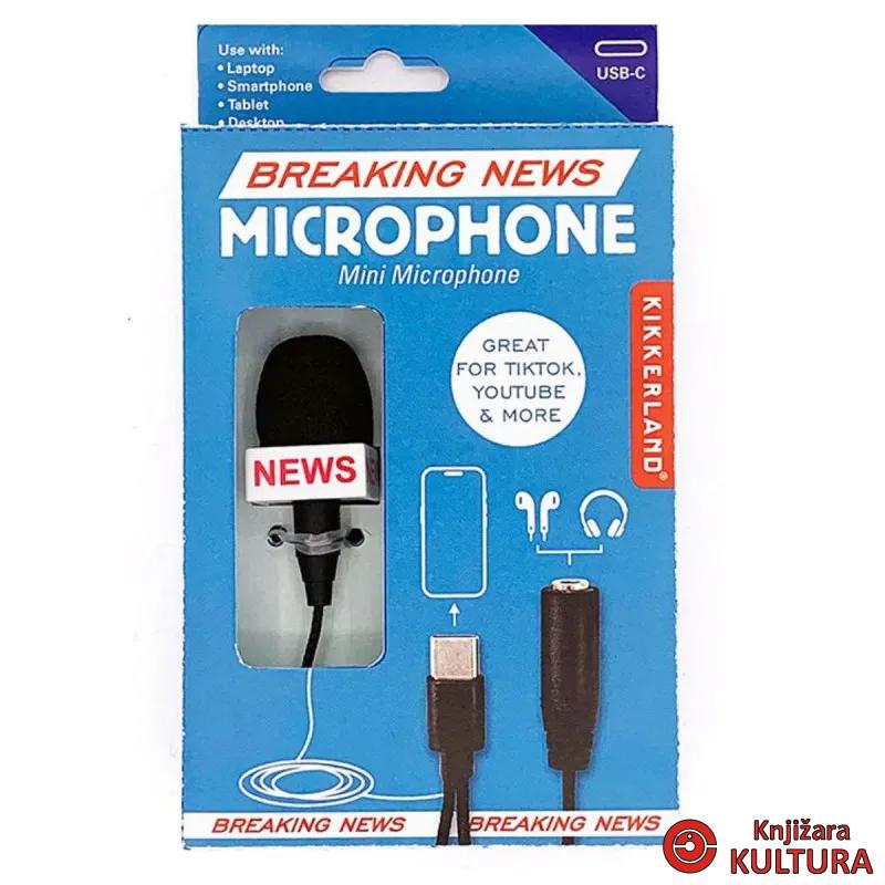 MINI MIKROFON BREAKING NEWS US251 