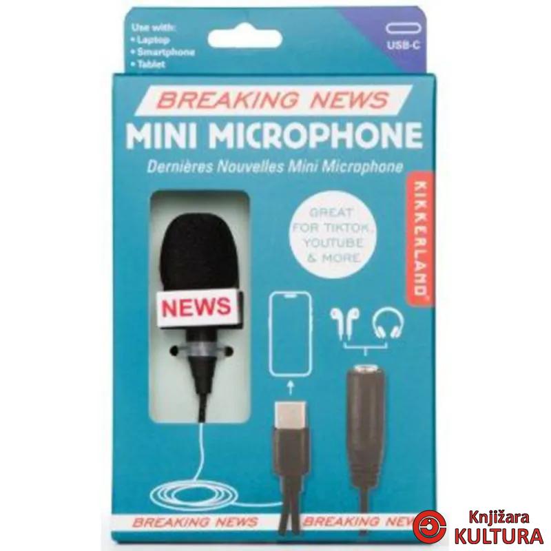 MINI MIKROFON BREAKING NEWS US251 