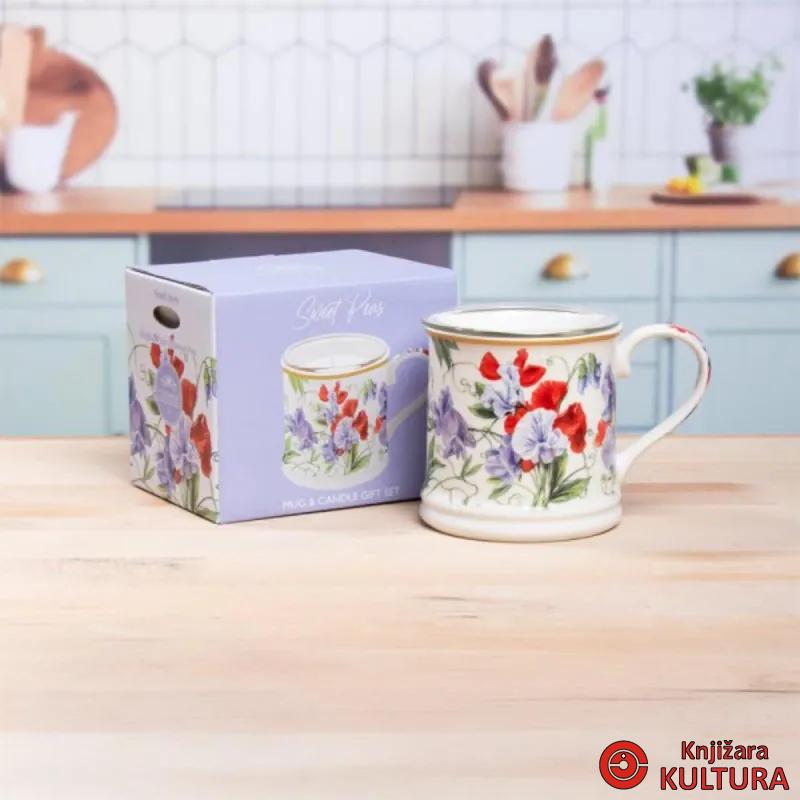 POKLON SET SVIJEĆA SWEET PEA LP76666 