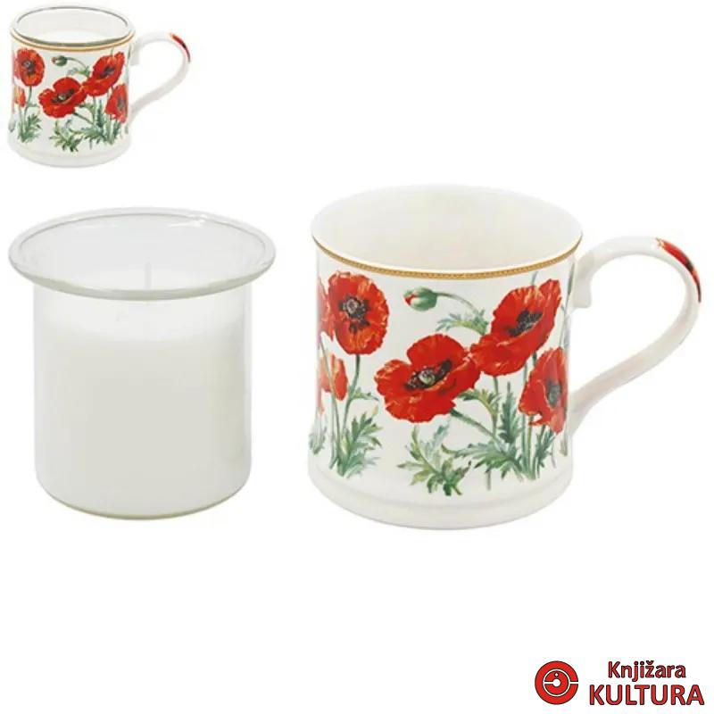 POKLON SET SVIJEĆA POPPY LP76664 