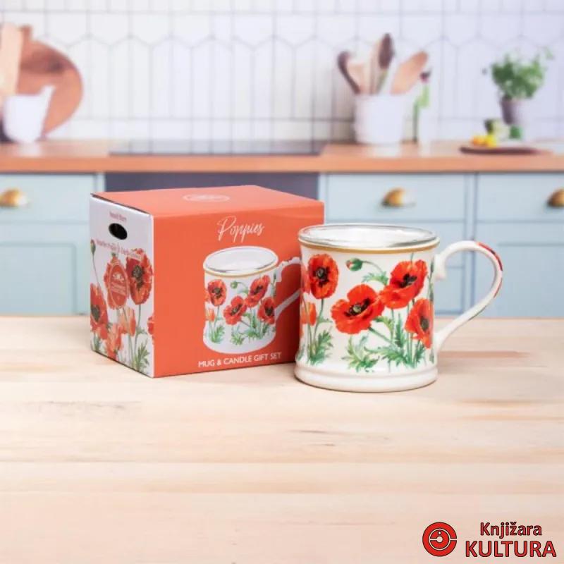 POKLON SET SVIJEĆA POPPY LP76664 