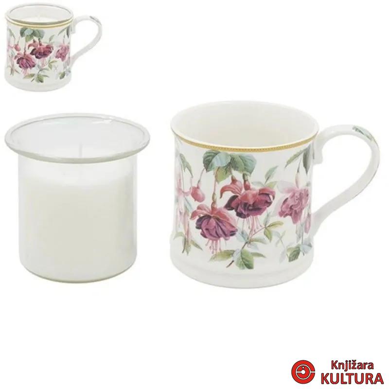 POKLON SET SVIJEĆA FUSCHIA LP76665 