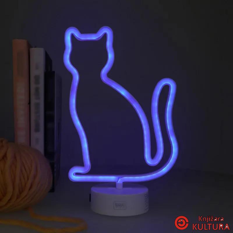 LAMPA LED NEON EFEKAT- KITTY LL0012 