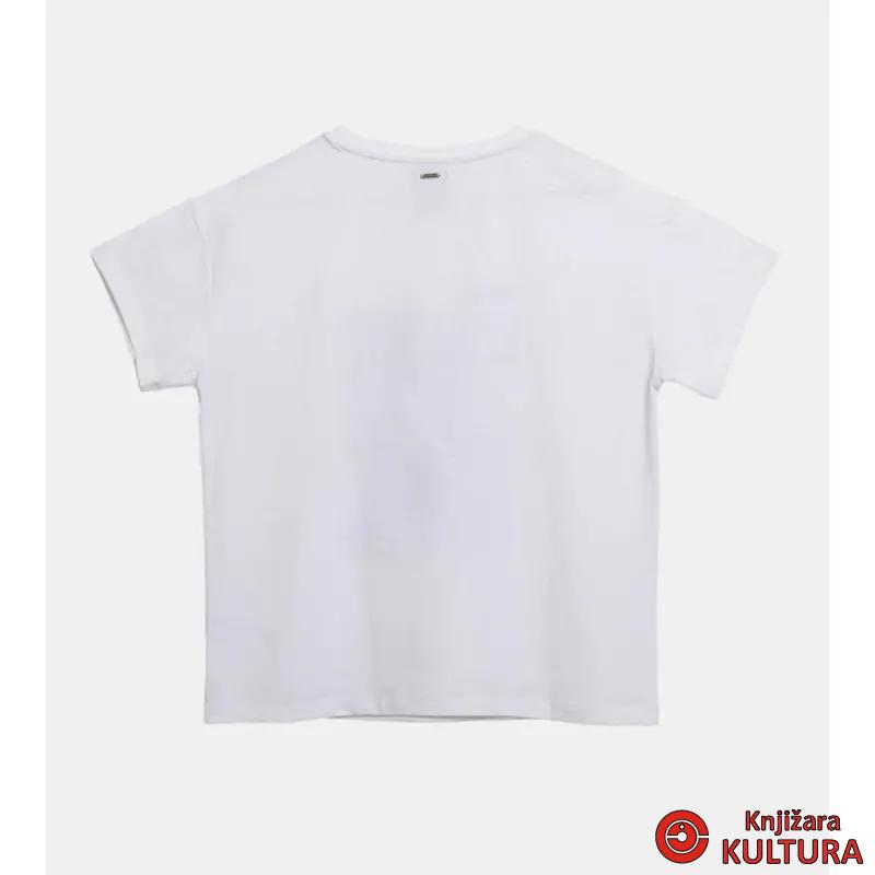 MAJICA KRATKIH RUKAVOVA BIJELA- S/M 40271-101 