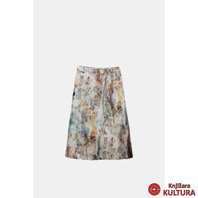 MIDI SUKNJA PLAVA – S/M 40287-112 
