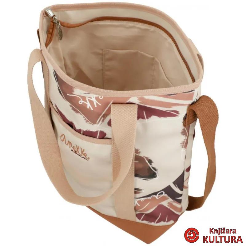 TORBA ZA PLAŽU S TEKSTIL -BEŽ 40474-201 