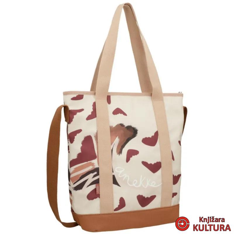 TORBA ZA PLAŽU S TEKSTIL -BEŽ 40474-201 