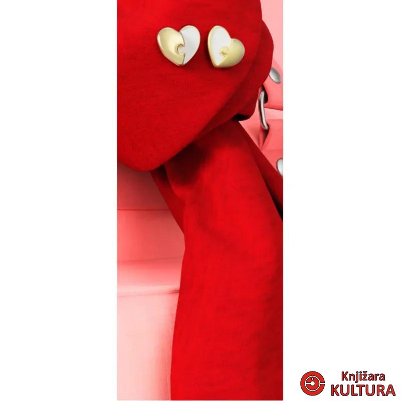 BROŠ  LIFESTYLE-PUZZLE HEART 