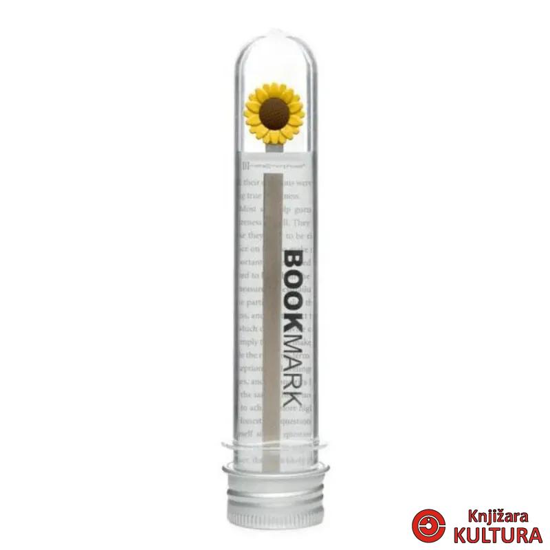 OBILJEŽIVAČ STRANICA 3D METALNI - Sunflower 