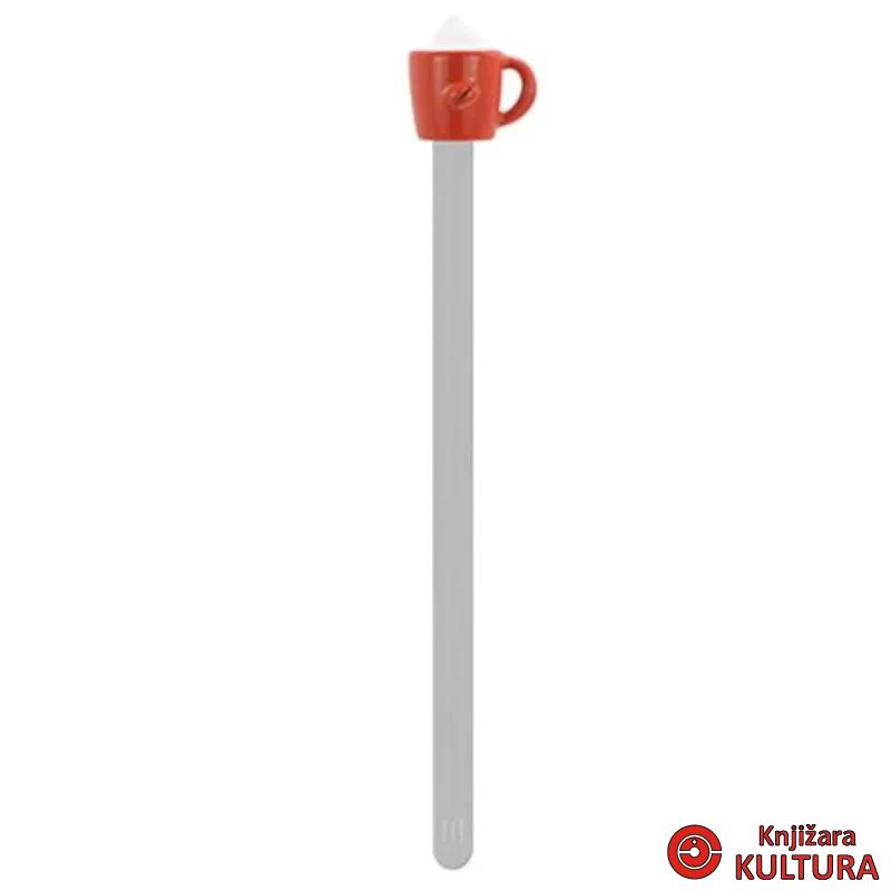 OBILJEŽIVAČ STRANICA 3D METALNI - Chocolate Cup or cappucino cup 